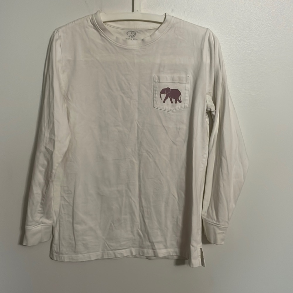 Ivory, Ella. Long sleeve tee.